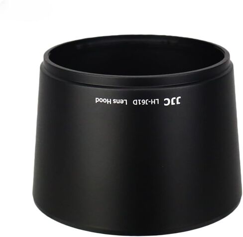 JJC LH-61E Lens Hood Shade for Olympus Zuiko Digital Ed 70-300mm F/4-5.6 ، M.Zuiko Digital Ed 75-300mm f/4.8-6.7 II Telepso Lens ، Respipable و Compatible مع مرشح/كاب 58 ملم in Kuwait