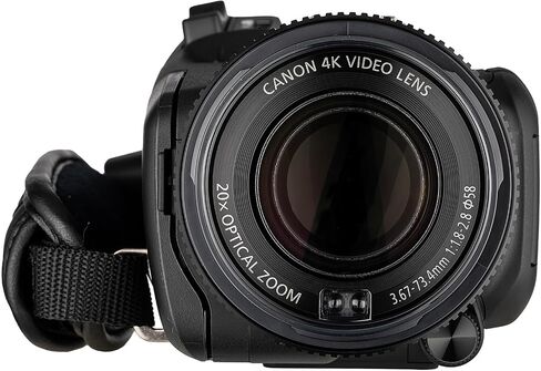 Canon XA60 PAL Professional UHD 4K Camcorder + 128GB Memory Card + Replacement Battery + Charger + Camera Bag + 58MM UV Filter + Protective Memory Card Case + Cleaning Kit + More (Renewed) in Saudi Arabia