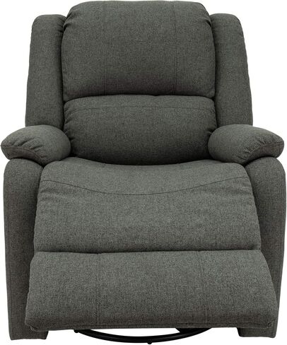 RecPro Charles Collection | 30" Swivel Glider RV Recliner | RV Living Room (Slideout) Chair | RV Furniture | Glider Chair | Oatmeal or Fossil | Cloth (2 Pack, Fossil) in Saudi Arabia