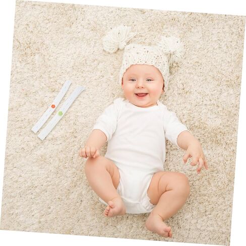 TOYANDONA 40pcs Adjustable Infant Diaper Buckle Set Elastic Fixing Buckles for Cloth Diapers for Nursery Supplies and Baby Care Random Style in Saudi Arabia