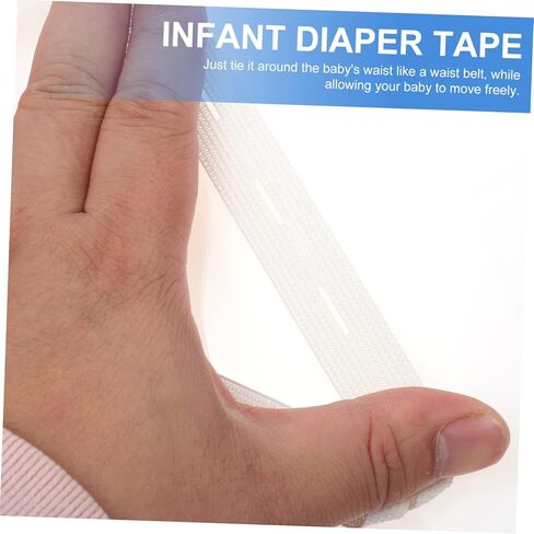 TOYANDONA 40pcs Adjustable Infant Diaper Buckle Set Elastic Fixing Buckles for Cloth Diapers for Nursery Supplies and Baby Care Random Style in Saudi Arabia