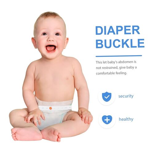TOYANDONA 40pcs Adjustable Infant Diaper Buckle Set Elastic Fixing Buckles for Cloth Diapers for Nursery Supplies and Baby Care Random Style in Saudi Arabia