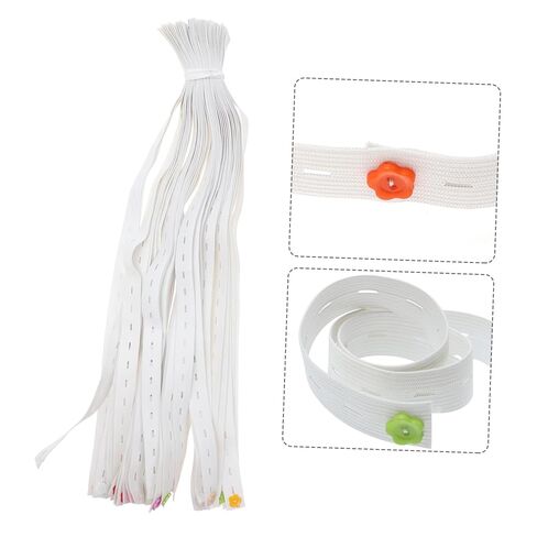 TOYANDONA 40pcs Adjustable Infant Diaper Buckle Set Elastic Fixing Buckles for Cloth Diapers for Nursery Supplies and Baby Care Random Style in Saudi Arabia