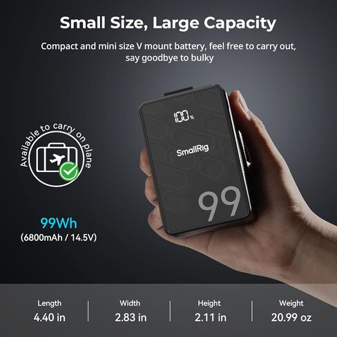 SmallRig VB99 SE و V لوحة بطارية Mount in Saudi Arabia
