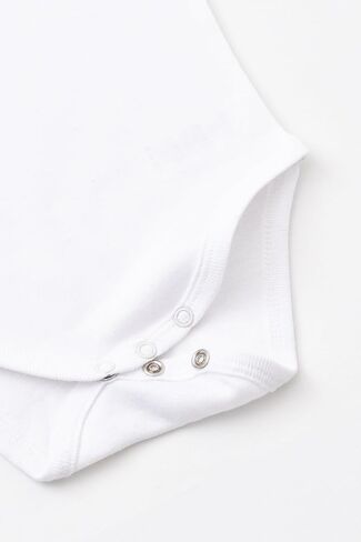 MONICA + ANDY Short Sleeve Jack & Jill Bodysuit, 100% Organic Baby Clothes for Girls & Boys, Newborn, Infant & Preemie Sizes in Saudi Arabia