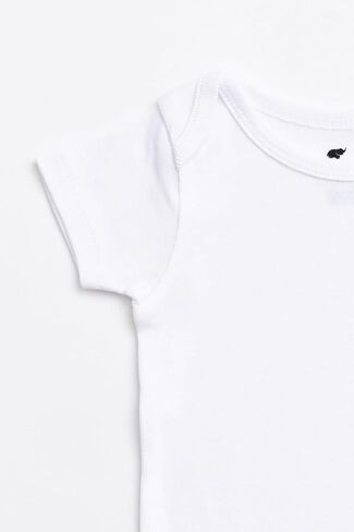 MONICA + ANDY Short Sleeve Jack & Jill Bodysuit, 100% Organic Baby Clothes for Girls & Boys, Newborn, Infant & Preemie Sizes in Saudi Arabia