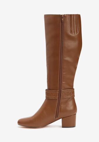 Comfortview Women's Wide Width The Vale Wide Calf Boot in Saudi Arabia