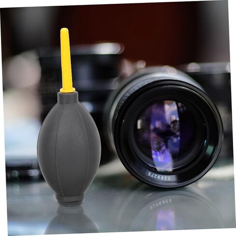 Happyyyami 3pcs كاميرا الهواء المنفاخ الغبار مرنة منتفخة الهواء المطاط الطبيعي مرنة منفاخ لعدسة DSLR PC لوحة المفاتيح حساسة إزالة الغبار التصميم المريح للاستخدام in Kuwait