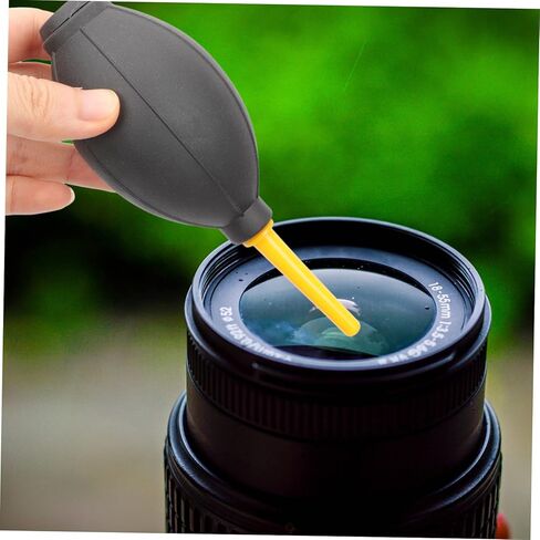 Happyyyami 3pcs كاميرا الهواء المنفاخ الغبار مرنة منتفخة الهواء المطاط الطبيعي مرنة منفاخ لعدسة DSLR PC لوحة المفاتيح حساسة إزالة الغبار التصميم المريح للاستخدام in Kuwait