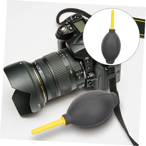 Happyyyami 3pcs كاميرا الهواء المنفاخ الغبار مرنة منتفخة الهواء المطاط الطبيعي مرنة منفاخ لعدسة DSLR PC لوحة المفاتيح حساسة إزالة الغبار التصميم المريح للاستخدام in Kuwait