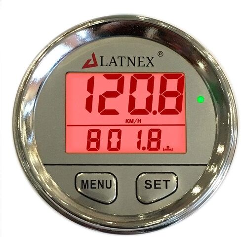 GPS Speedometer Odometer Waterproof with Green/Red/Blue Digital Display Backlight. Universal Suitable ATV-UTV-Marine-Boats-Motorcycle-Automobile-Motor Vehicles-Bikes-Golf Carts (Black) in Kuwait