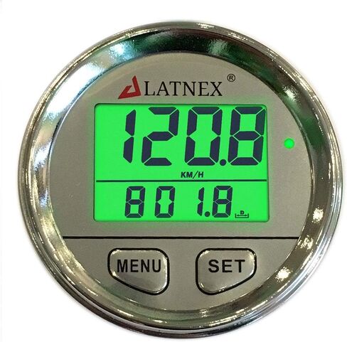 GPS Speedometer Odometer Waterproof with Green/Red/Blue Digital Display Backlight. Universal Suitable ATV-UTV-Marine-Boats-Motorcycle-Automobile-Motor Vehicles-Bikes-Golf Carts (Black) in Kuwait