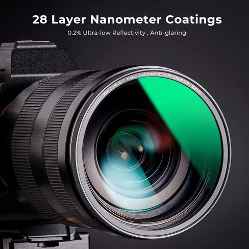 49mm Magnetic CPL+GND8+ND8+ND64+ND1000+Basic Ring Lens Filters Kit (6 Pcs) with 28 Muti-Layer Coatings in Saudi Arabia