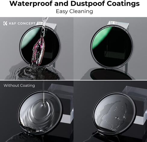 49mm Magnetic CPL+GND8+ND8+ND64+ND1000+Basic Ring Lens Filters Kit (6 Pcs) with 28 Muti-Layer Coatings in Saudi Arabia