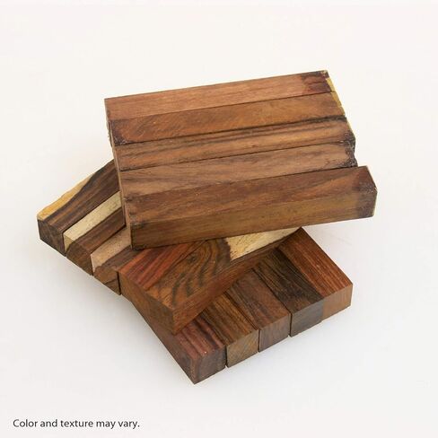 Cocobolo متنوعة من الفراغات الخشبية القلم ، 3/4 "× 3/4" × 5 "، 15 حزمة ، تشمل كوكوبولو متميز ، كوكوبولو وكوكوبولو متعددة النغمات in Kuwait