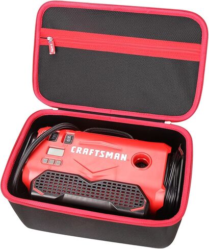 Hard Storage Bag Case for CRAFTSMAN V20 Tire Inflator, Air Compressor Bag Compatible with Craftsman V20 Inflator Portable Air Pump (CMCE520B) (Case Only) in Saudi Arabia