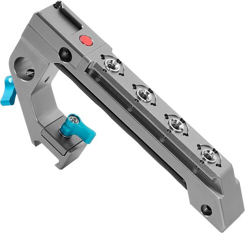 كوندور الأزرق | Trigger Pro Top Handle (تشغيل/توقف) | تصميم قبضة مريح ومريح | السكك الحديدية المدمجة في الناتو ، وخيارات التثبيت الإضافية ، ودعم قضيب جانبي 15 ملم ، و Cold Shoe Mount | الفضاء الرمادي in Saudi Arabia