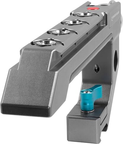 كوندور الأزرق | Trigger Pro Top Handle (تشغيل/توقف) | تصميم قبضة مريح ومريح | السكك الحديدية المدمجة في الناتو ، وخيارات التثبيت الإضافية ، ودعم قضيب جانبي 15 ملم ، و Cold Shoe Mount | الفضاء الرمادي in Saudi Arabia