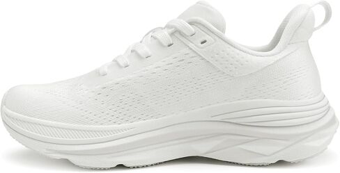 Athlefit Women's Slip on Walking Tennis Shoes غير انزلاق خفيفة الوزن أحذية رياضية رياضية خالية من اليدين in Saudi Arabia