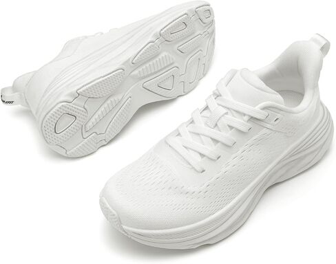 Athlefit Women's Slip on Walking Tennis Shoes غير انزلاق خفيفة الوزن أحذية رياضية رياضية خالية من اليدين in Saudi Arabia