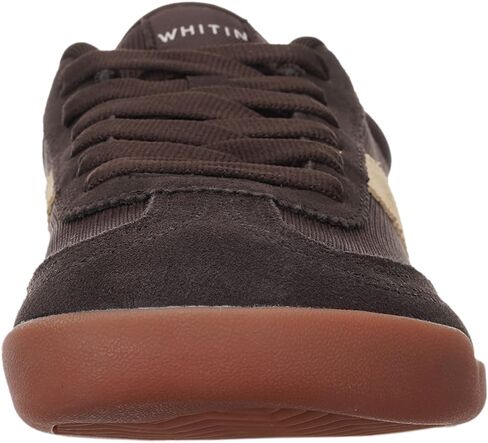 WHITIN Wide Barefoot Sneakers for Women | Brogue Toe Cap Style | Suede-Knit Hybrid in Saudi Arabia