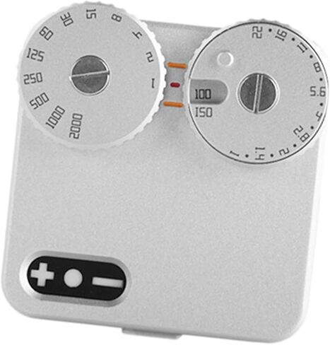 Light Meter Real Time Metering Tool Hole and Shutter Speed Vintage 2 Dial Shop Travel Adjustable Camera Photometer in Saudi Arabia