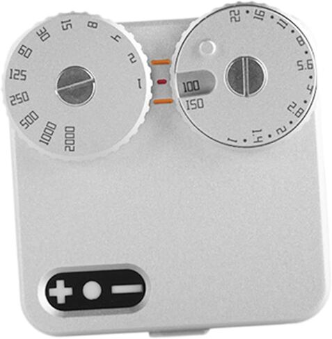 Light Meter Real Time Metering Tool Hole and Shutter Speed Vintage 2 Dial Shop Travel Adjustable Camera Photometer in Saudi Arabia