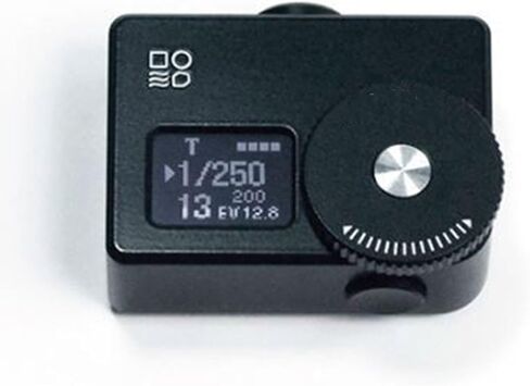 تصوير عدادات الضوء ، أداة القياس في الوقت الفعلي ، عداد الضوء للكاميرا القديمة ، نطاق سرعة الغالق 30S-1/8000s ، القياس في الوقت الفعلي/1-أسود (أسود) in Kuwait