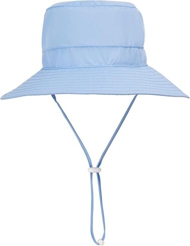 HECCEI Baby Sun Hat Adjustable Summer Beach Hat with Wide Brim UPF 50+ Sun Protection Bucket for Infant Boy Girl in Kuwait