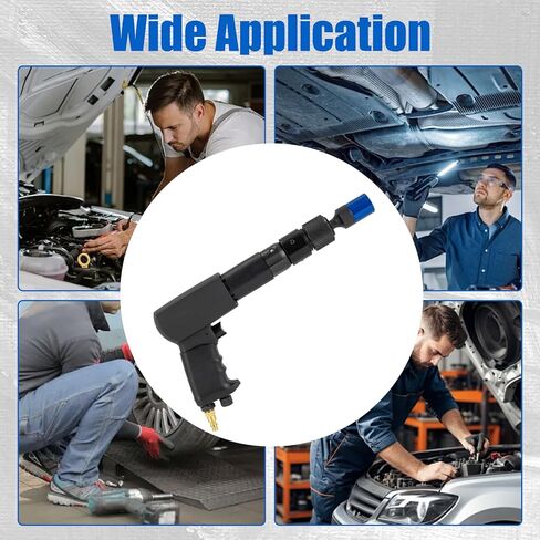 Air Hammer Kit with 25PCS Multifunctional Powerful Pneumatic Hammer Piece Chisel Set, 2100BPM Pneumatic Hammer Set, Heavy Duty Iron Sleeve Removal Tool with Carrying Case in Saudi Arabia