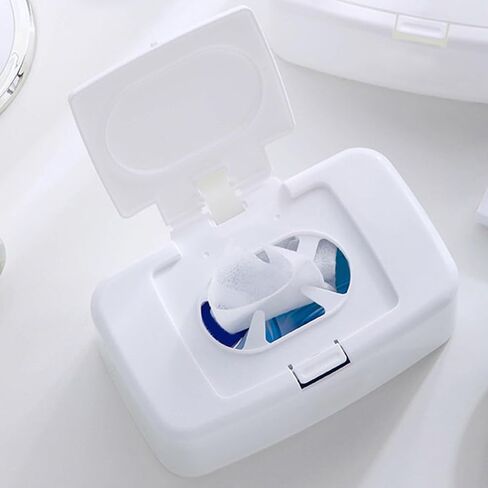 PRETYZOOM 2pcs Empty Wipes Dispenser, Baby Wipes Container with Lid, Portable Refillable Paper Container for Bathroom, Travel (17x10x6cm) in Saudi Arabia
