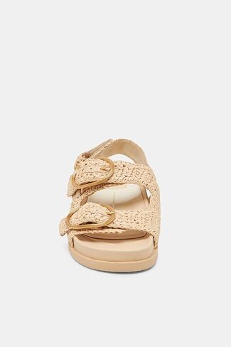 Dolce Vita النسائية Starla Crochet Sandal Flat in Kuwait