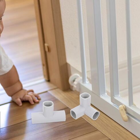 Cabilock 6PCS Playpen Accessories Connectories for Undoor Safety Propoysile Pipe Forting Adapters لمناطق اللعب سهلة التثبيت تكوينات التثبيت in Saudi Arabia