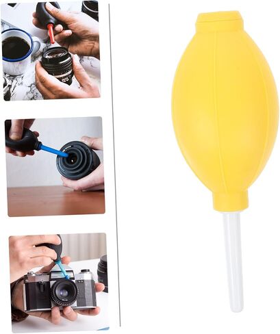 Mikikit 8pcs لمبة منفاخ هواء البستنة مع فوهة صمام دبوس لعدسة الكاميرا لوحة مفاتيح مشاهدة الغبار وأدوات تنظيف النباتات لون عشوائي in Saudi Arabia