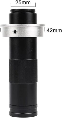 0.7x ~ 4.5x التكبير 130x 180x 150x Zoom C Mount Lens 25mm لـ HDMI VGA USB CameroS in Kuwait