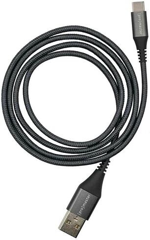 Promaster USB-C إلى USB-A Cable 1M-رمادي in Saudi Arabia