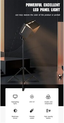 LED Photo Studio Light For Game Live Video Lighting Portable Recording Plans Lamp in Saudi Arabia