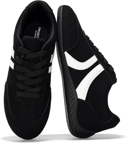 Project Cloud Barefoot Shoes Women – Memory Foam Lace-Up Womens Sneakers – Lightweight & Non Slip Womens Shoes Casual – All-Day Women's Fashion Sneakers for 2025 (Goal) in Saudi Arabia