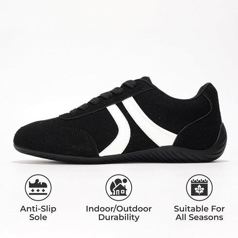 Project Cloud Barefoot Shoes Women – Memory Foam Lace-Up Womens Sneakers – Lightweight & Non Slip Womens Shoes Casual – All-Day Women's Fashion Sneakers for 2025 (Goal) in Saudi Arabia