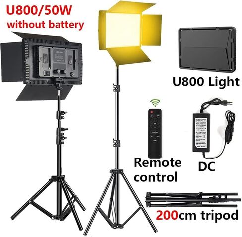 LED Photo Studio Light For Game Live Video Lighting Portable Recording Plans Lamp in Saudi Arabia