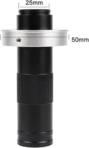 0.7x ~ 4.5x التكبير 130x 180x 150x Zoom C Mount Lens 25mm لـ HDMI VGA USB CameroS in Kuwait