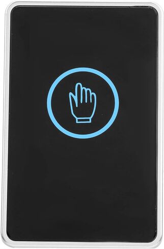 زر خروج الباب الخلفي مع التحكم في الوصول بالأشعة تحت الحمراء LED LED ، وتركيب تركيب السطح للمكتب المنزلي ، بلاستيك أسود ABS in Saudi Arabia