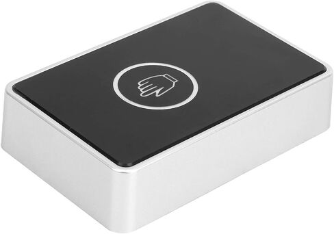 زر خروج الباب الخلفي مع التحكم في الوصول بالأشعة تحت الحمراء LED LED ، وتركيب تركيب السطح للمكتب المنزلي ، بلاستيك أسود ABS in Saudi Arabia