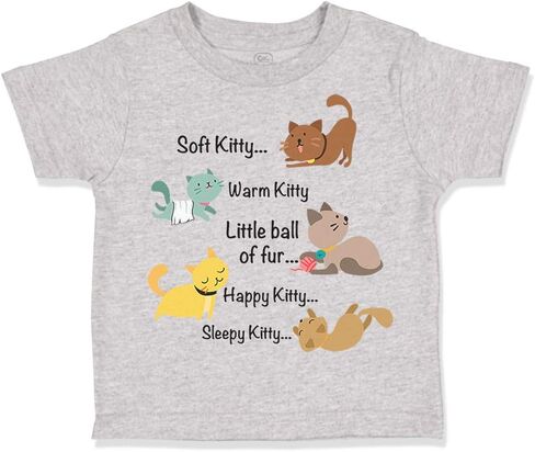 Toddler T-Shirt Soft Kitty Song Lover Kitty Cotton Cats Incredible Cats in Kuwait