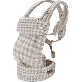 Cub & Co Ergonomic Baby Carrier Newborn to Toddler – 4-in-1 Adjustable with Head & Lumbar Support, Breathable Fabric, Padded Waistband & Travel-Ready Design (Houndstooth) in Saudi Arabia