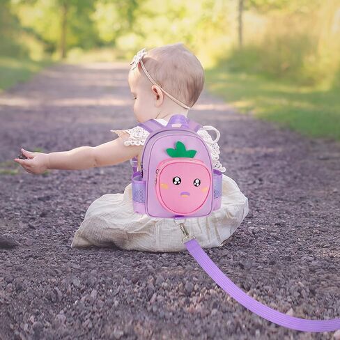 حقيبة الظهر على ظهر لعبة Accmor Toddler مع رابط معصم مضاد للمعصم ، 4 في 1 أطفال في الظهر. in Saudi Arabia