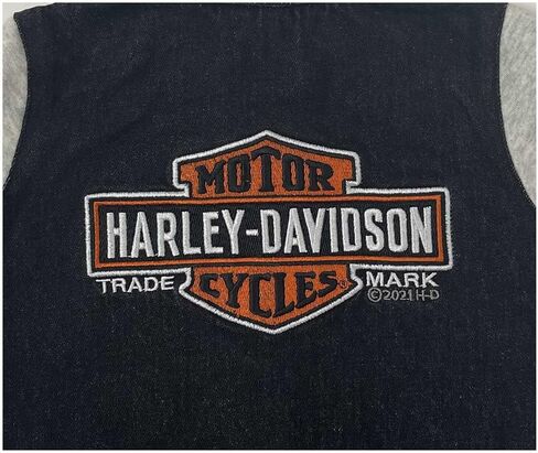 Harley -Davidson Baby Boys 'B & S Denim Work Work Shop Coveralls - Black in Kuwait