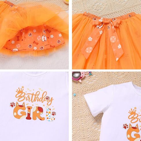 Odasdo Baby Girls Toddler 1st 2nd 3rd 4th 5th Cake Birthday Cake Smash Smash Tops Tops Tutu Skirt -Leadband Sash Set in Saudi Arabia
