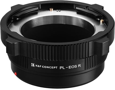 K&F Concept PL-RF Mount Lens Adapter ، PL Mount Lens Converter متوافق مع Canon RF Mount Cameras in Saudi Arabia