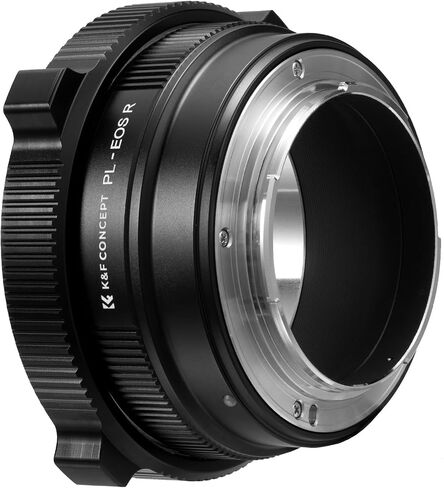 K&F Concept PL-RF Mount Lens Adapter ، PL Mount Lens Converter متوافق مع Canon RF Mount Cameras in Saudi Arabia